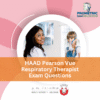 HAAD Pearson Vue Respiratory Therapist Exam Questions